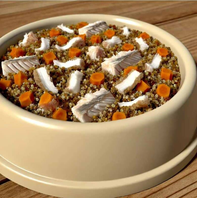 recette chien quinoa